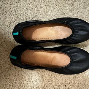Tieks Matte Black Ballet Flats